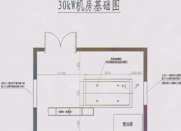 柴油發(fā)電機房的設(shè)計規(guī)范